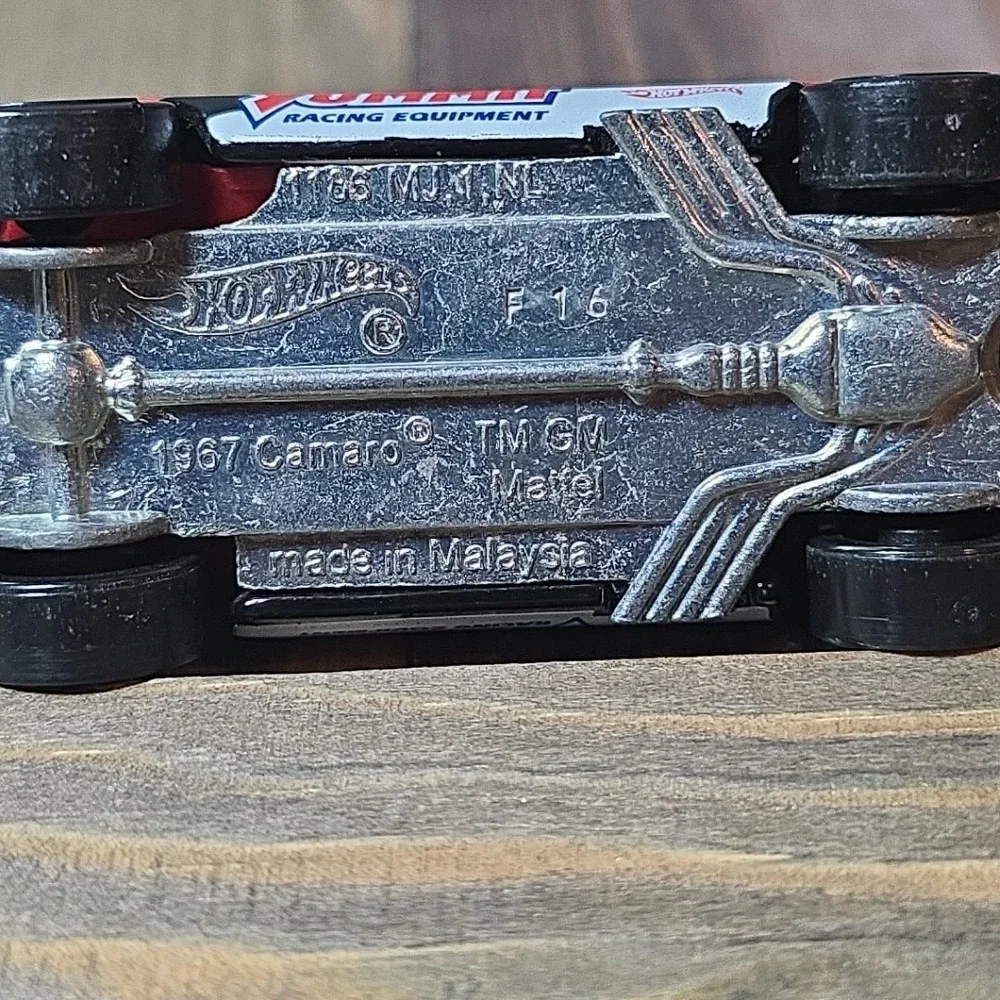 Hot Wheels - BLACK SUMMIT RACING EQUIPMENT -  1967 Camaro No‎ Box